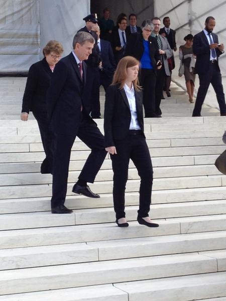 Abigail Fisher at the Supreme Court in 2013