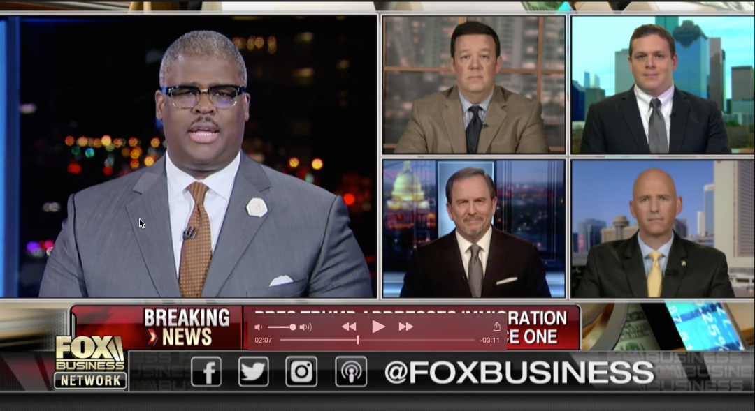 Guest on Making Money with Charles Payne on Fox Business Network to